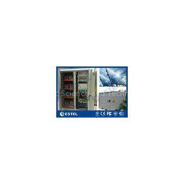 Generator Compartment Base Station Cabinet With Solar Controller / Solar Cell Panel