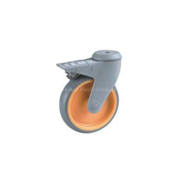 medical bed casters wheels with bolt hole