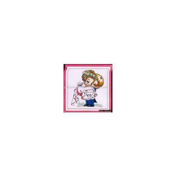 hand made cross stitch artwork