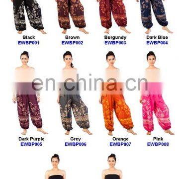 Elephants Walk - Aladdin Trousers Alibaba Hippie Festival Boho Trouser Pants