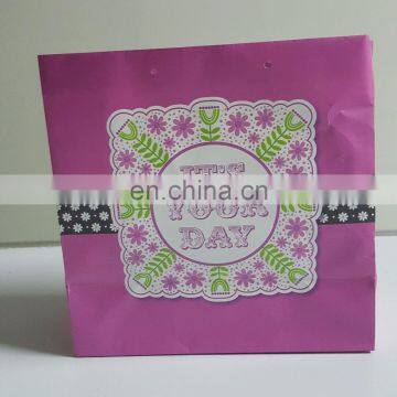 Custom Printing Cheap Recyclable Shopping Food Paper Bag With Led Light photo-2