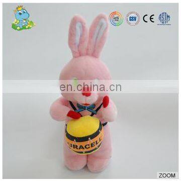 Cute plush promotional colorful rabbit Stuffed Animal Child Gift Toy