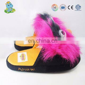 Custom funny monster man slippers custom disposable slippers