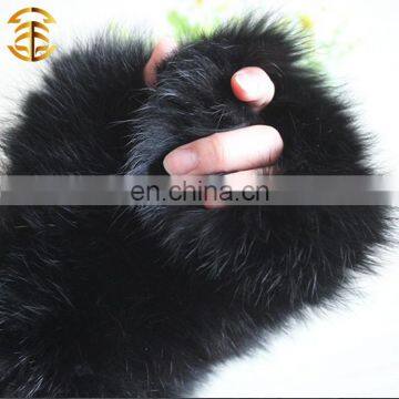 Aristocratic Gatherings Black Wholesales Rabbit Fur Fashion Girls' Cute Winter Glove