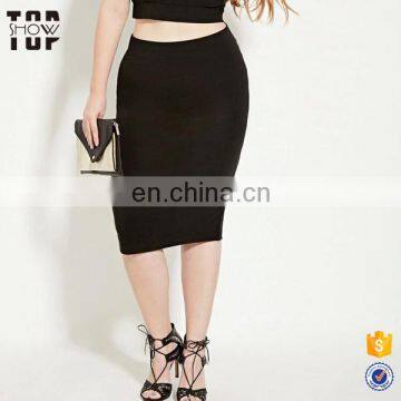 New custom dresses sexy plus size high waist pencil skirts women long