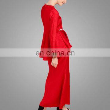 Fashion Muslim Baju Kurung Mordern Islamic Women Clothing in Malaysia photo-3