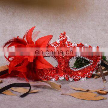 Party Decorations Costume Party Decorations Supplier Flower Eye Mask