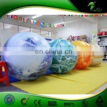 Large Led Inflatable Hanging Ball, Inflatable Planets Balloon With Led, Trade Show Balloon For Sale photo-2