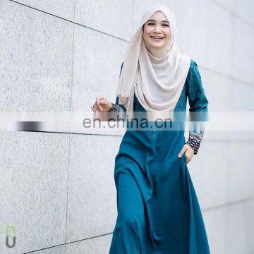 New model muslim dress fashion printing jubah abaya in dubai 2016