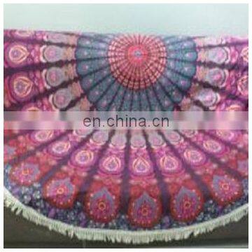 indian Mandala Throw, Wall Decor table cover , 72'' size mandala Table cloth