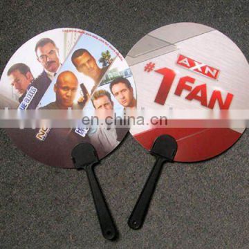 promotion round advertising hand fan