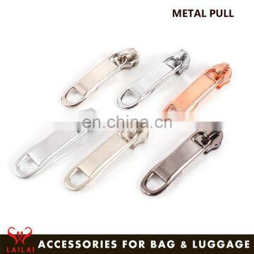 Hot sale factory price metal zipper puller with slider of bag accessories