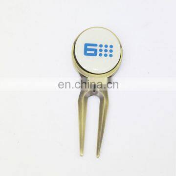 Metal Golf Divot Repair Tool With Golf Ball Marker photo-4