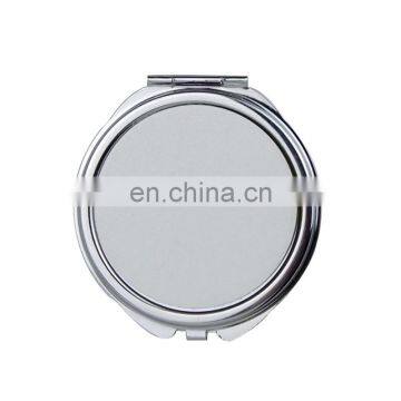 High Quality Portable Compact Blank Sublimation Metal Cosmetic Mirror