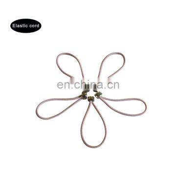 beautiful elastic cord with metal barb end for clothes maker