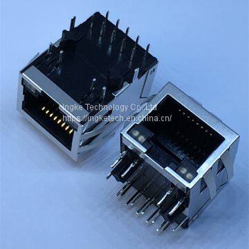 TRP 6605444-6 YKGD-8339NL Through Hole 1 Port 1000 Base-T RJ45 With LAN Transformer photo-2