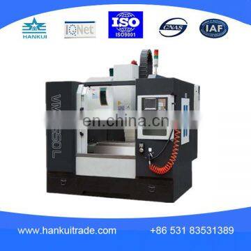 VMC 650 L HIWIN bar screw,China factory direct high speed 5 axis mini vertical machining center