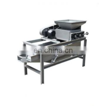 High carbon steel and ordinary steel almond shelling machine walnut shell separating machine/Almond Breaking Machine