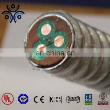 QYEEF10 3KV/5KV 2AWG 4 AWG Esp Power Cable Submersible Oil Pump Steel Tape Armored ESP Cable photo-5