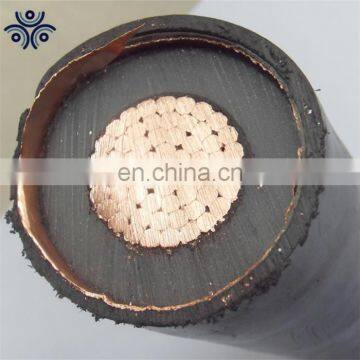 medium voltage 300mm2 400mm2 500mm2 copper single core electric cable