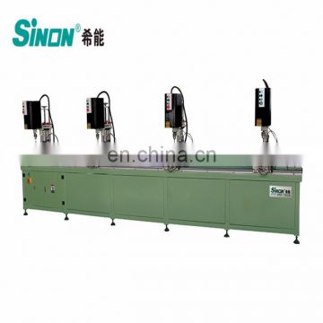 combination drilling machinery used for drillng holes of aluminum and curtain wall profiles