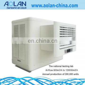 airflow 5000m3/h centrifugal fan window type air cooler