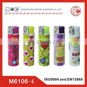 Electronic children safety plastic lighter with ISO9994-China lighter factory