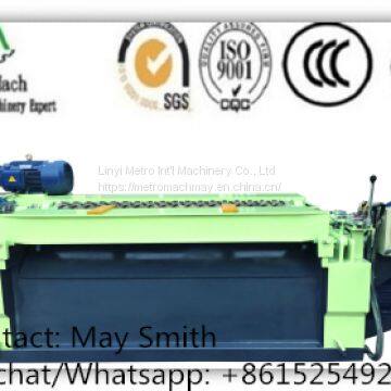 4FT Plywood Woodworking Hydraulic Wood Log Rounder Debarker Machine With Waste Chipper photo-2