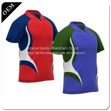 Wholesale custom best quality cricket jersey new pattern sport t-shirts jumper shirt