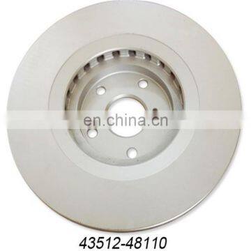 car Spare parts disc brake rotor 43512-48110 wholesale car brake system