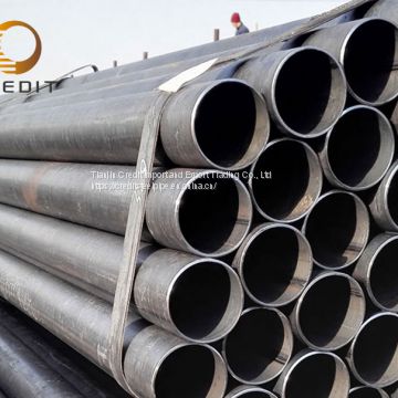 ASTM SCH40 ERW Steel Pipe For Construction Building  ERW Steel Pipe