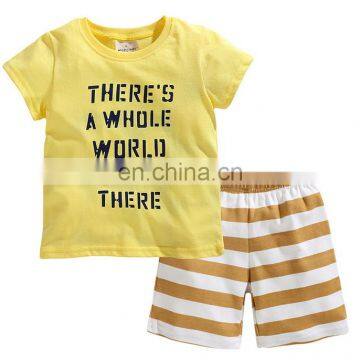Summer Short Sleeve Clothing Set Children Baby Clothes photo-6