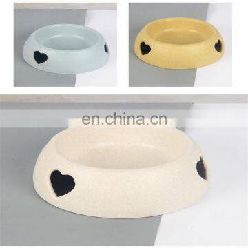 New Arrival Hot Sale Love Single Bowl Pet Bowl Plastic Food Feeding Bowl Dog Cat photo-4