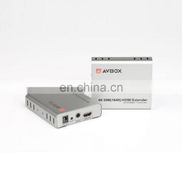 Extender 164ft(50m) 4K 30Hz Over Single Cat5e/6a/7 Ethernet Cable IR Control 3D Compliant EDID photo-2