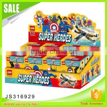 New arrival product heroes series building blocks toys for wholesale