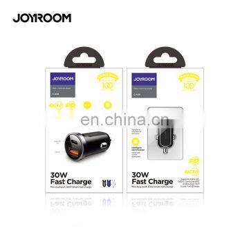 JOYROOM Dual Usb Car Charger pd Adapter Current Car Charger Converter 20w 18W for Iphone12 photo-2