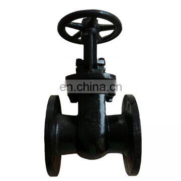 kitz GOST standard cast iron double disc stem water direct buriedflanged gate valve