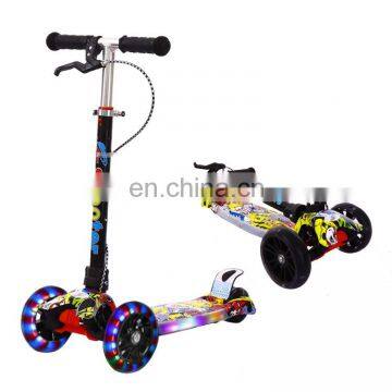 Best Quality PP Kids Scooter/Cheap Price Three Wheel Children Scooter/Baby Kids Toy Kick Scooter With Brake