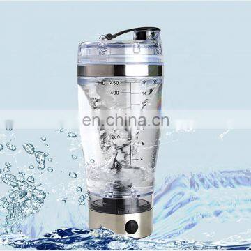 bpa free protein shaker bottle with mixing ball powder storage