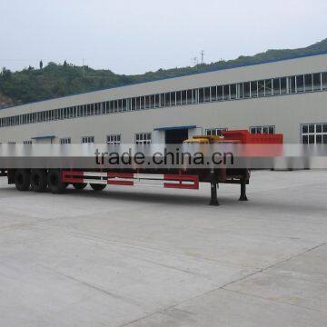 Dongfeng EQ9400TPBL Tri-axle Flatbed Semi-trailer for Sales LW photo-3