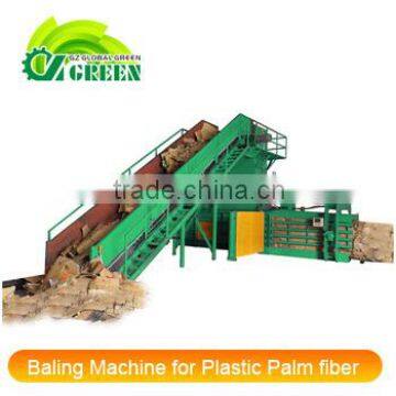 Automatic Horizontal Baling Machine for Plastic Palm fiber