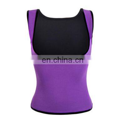 Sweat vest gym suit running sweat suit thin waist abdominal movement sweat burst sweatsuit