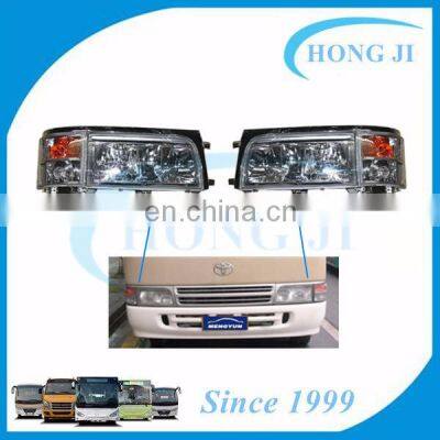 Popular headlight for DG2002-5 light guide head lamp for coaster bus