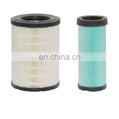 hot selling excavator parts air filter 131-8822+131-8821 AF25589+AF25624 FOR E320C E320D