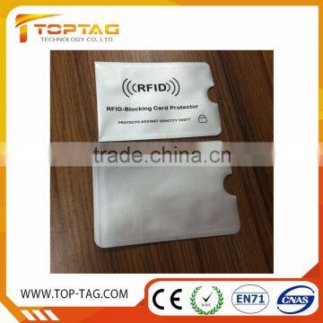 Aluminum Rfid Blocking Card Sleeve for Credit Card and Passport Protector photo-2