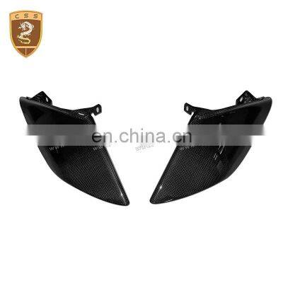 Replacement Carbon Fiber Side Air Intake Flaps Side Vent Air Intake For Ferrari 488 Car Body Parts