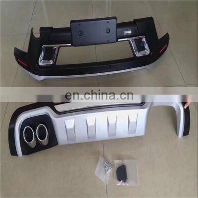 High quality car accessories front & rear bumper guard bumper protector for jeep Compass 2017