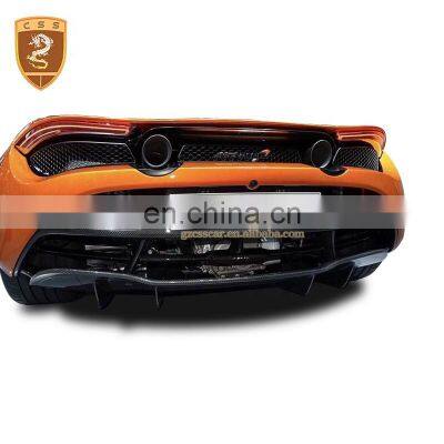 Dry Carbon Fiber OEM Style Rear Diffuser Lip Kit For Mclaren 720S