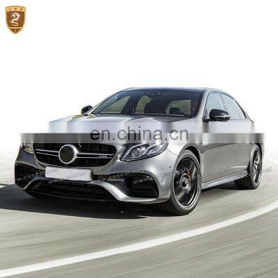 2017 new style w213 upgrade amg model car conversion body kits PP material