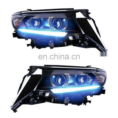 High quality LED Head Lamp Fit For To-yo-ta Land Crui-ser Prado 2018-up